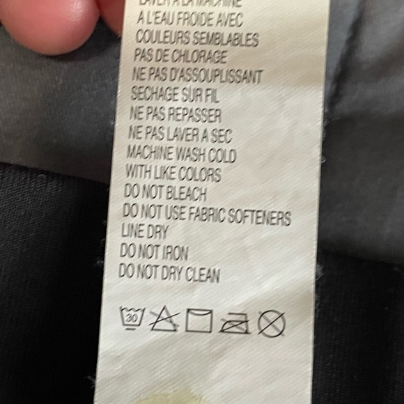 REEBOK play dry straight leg yoga/workout pant size S - Picture 6 of 6